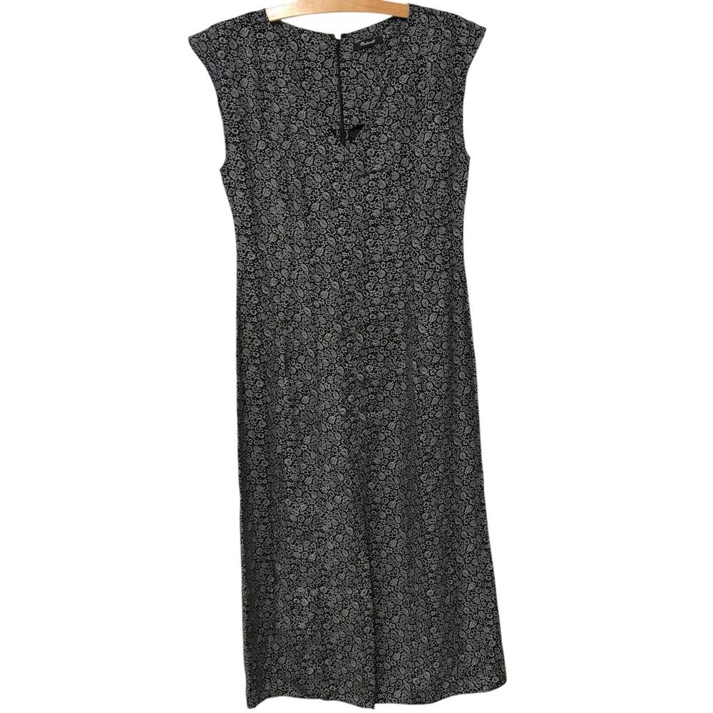 Madewell | Dress Maxi Floral V Neck Cap Sleeve NP105 Classic- Size 10